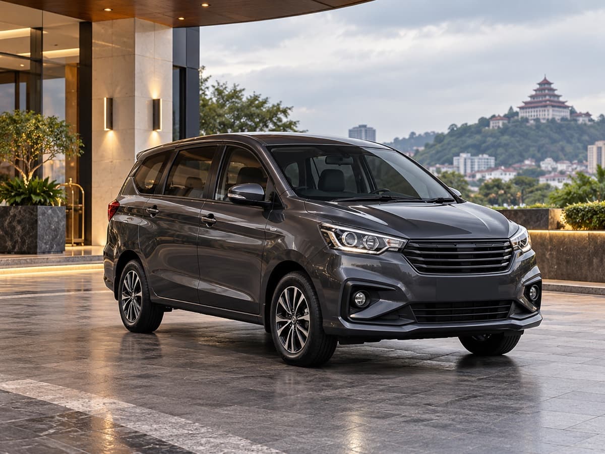 Armada PRESISI Rent Car siap berangkat